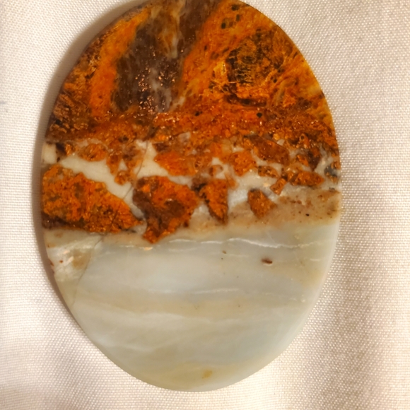 HUGE BC Ocean Picture Stone Cabochon Beachy Vibes! - Picture 5 of 5